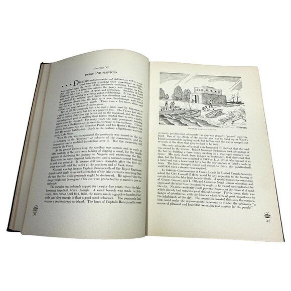 Toronto 100 Years Local History 1934 JE Middleton HC Official Centennial Book - Picture 10 of 12